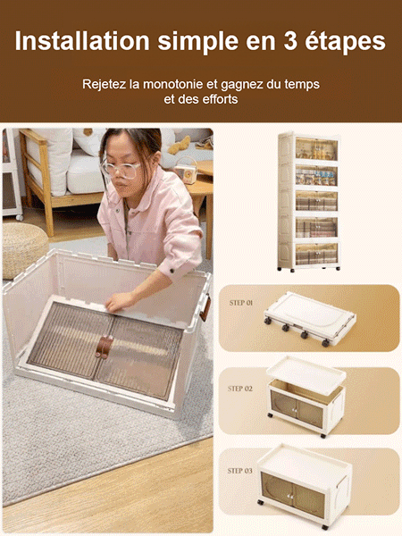 Armoire pliable sans installation