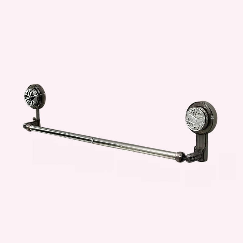 バスルーム伸縮式タオルバーオーガナイザー