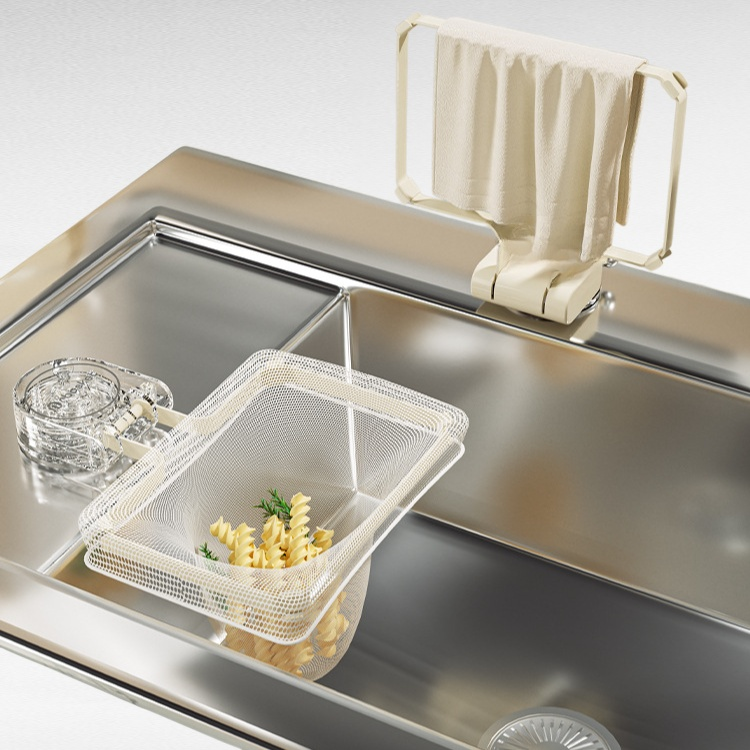 Jednorázový kuchyňský filtr pro scezení zbytků jídla