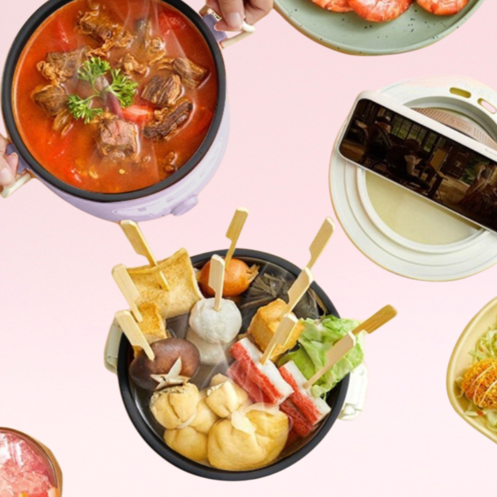 Multifunctional small electric cooker