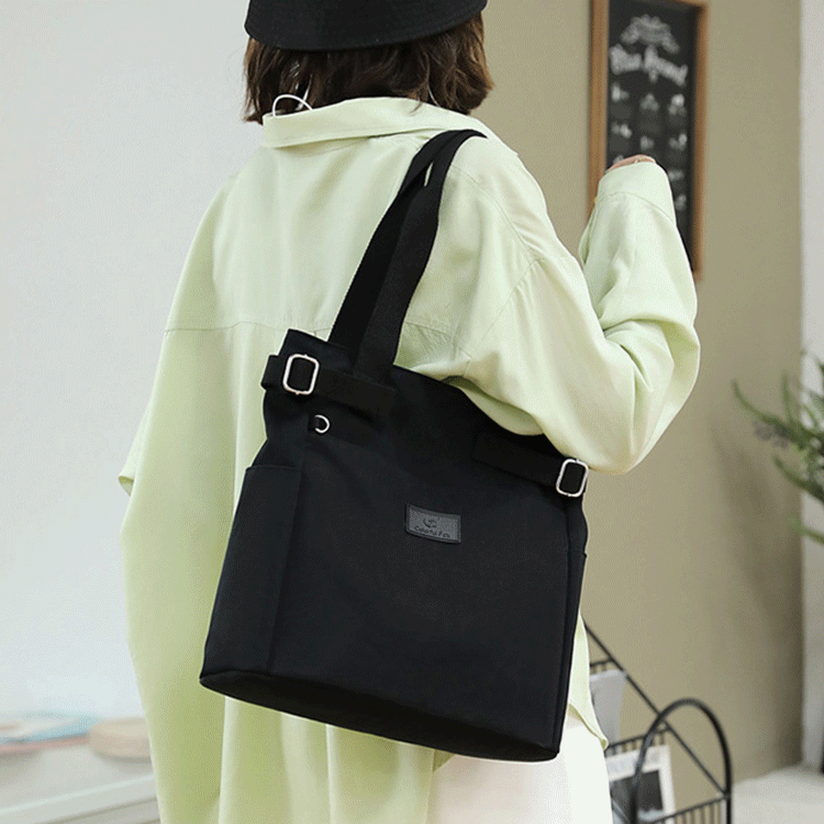 【百年の店】大容量、純手作りキャンバスバッグ