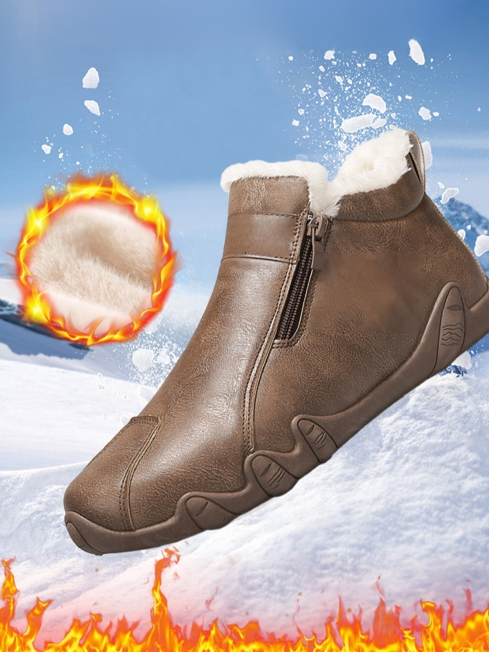 패션 보온 남성 스노우 부츠
