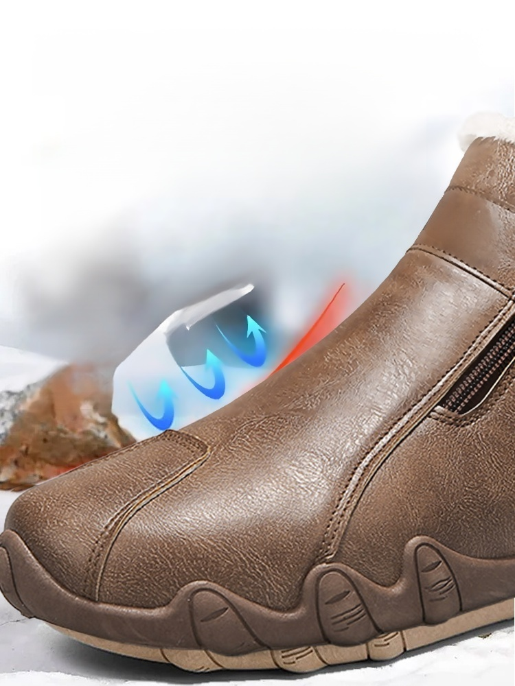 패션 보온 남성 스노우 부츠