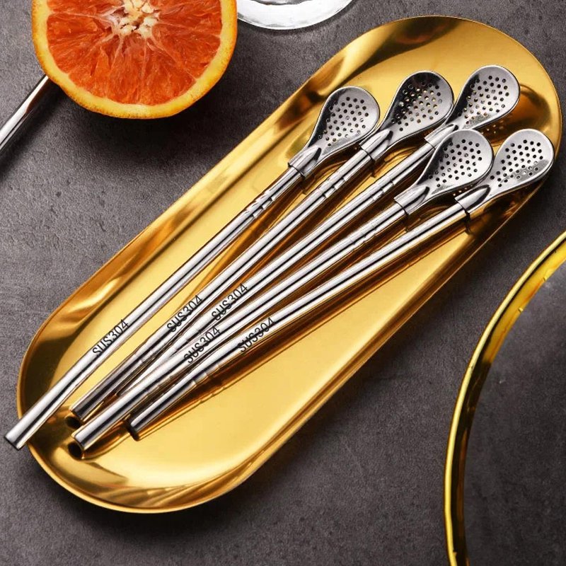 スプーン付マイストロー