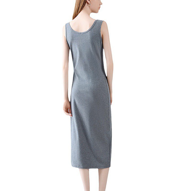 インナーボトムドレス キャミソールタンクドレス アスボトムドレス ドレス