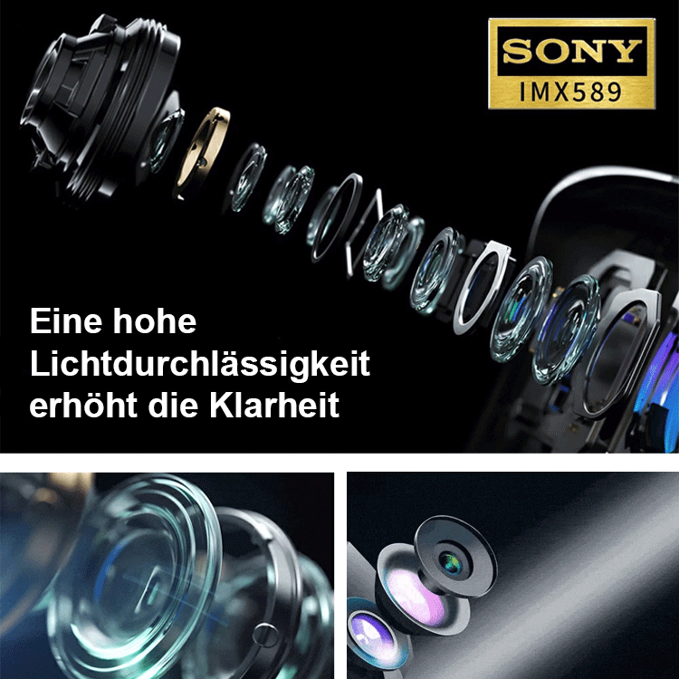 HD-Wifi-Auto-Recorder mit drei Aufzeichnungen