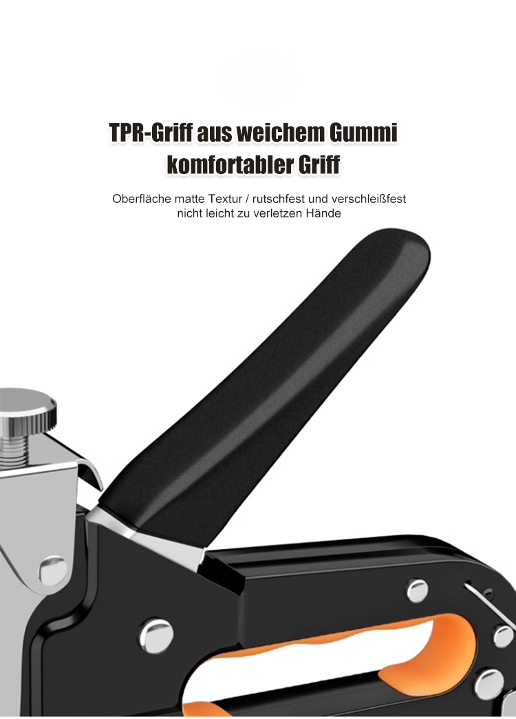 Multifunktionale Nagelpistole im Werkzeugkasten