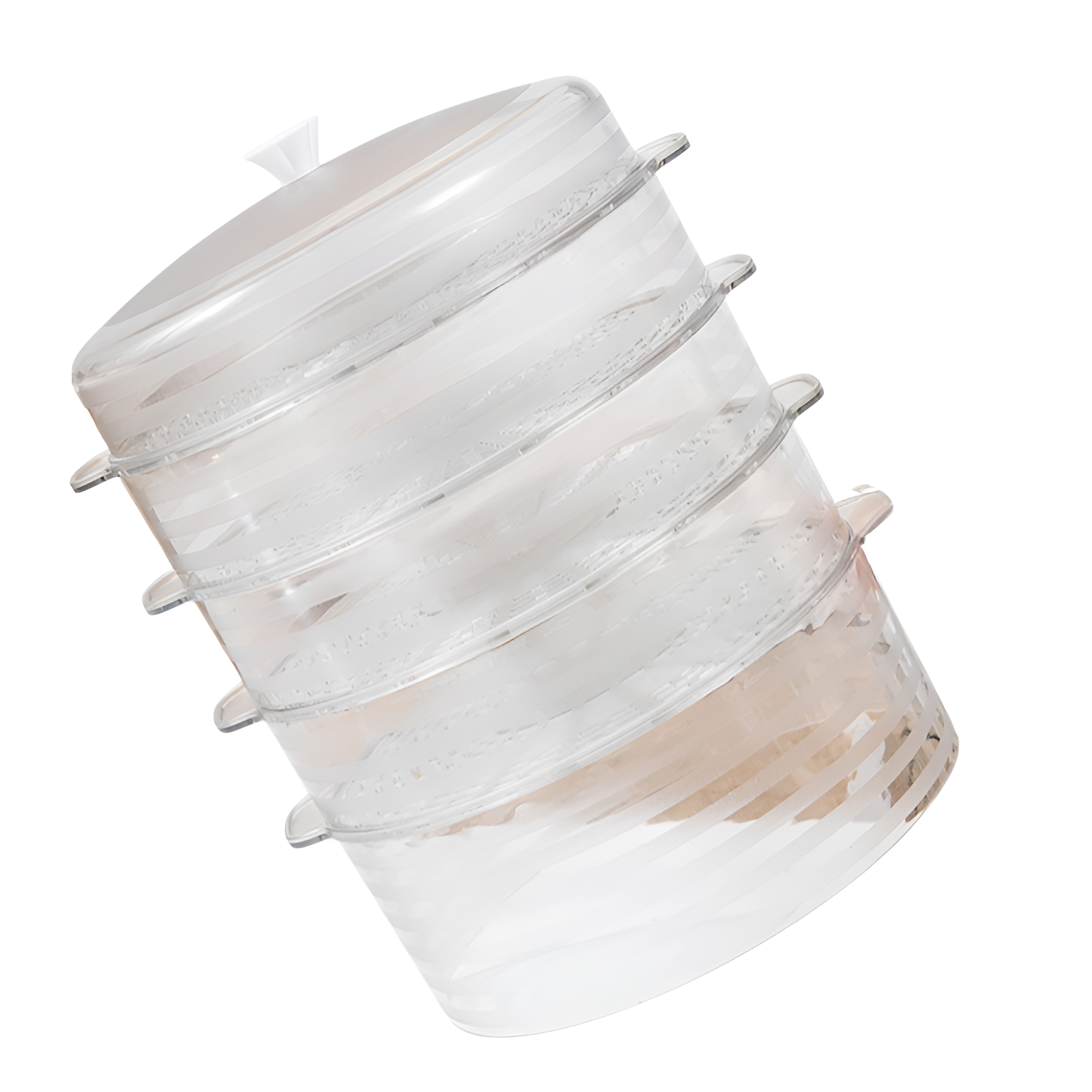 冷蔵庫の残り物カバー、透明プラスチック多層食器トレイ、ダイニングテーブルフードカバー、多機能断熱食器カバー