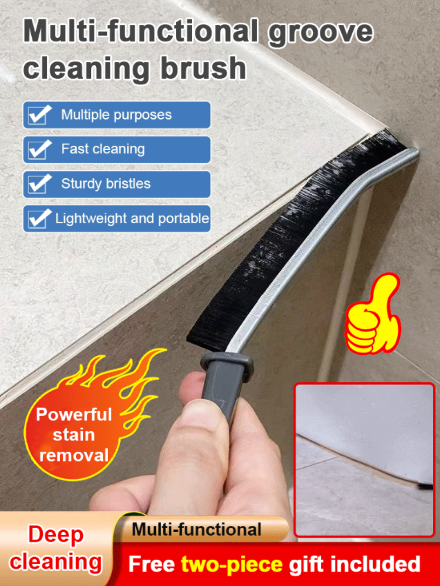 [Free get two pieces] Grout Cleaner Scrub Brush
