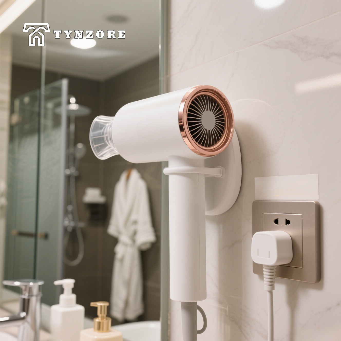 빠른 건조를 위한 강한 바람 속도의 헤어드라이어