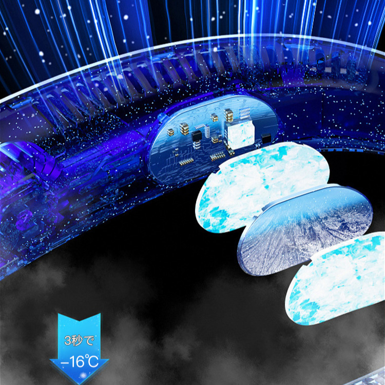 怠け者向け首ファンの装着例