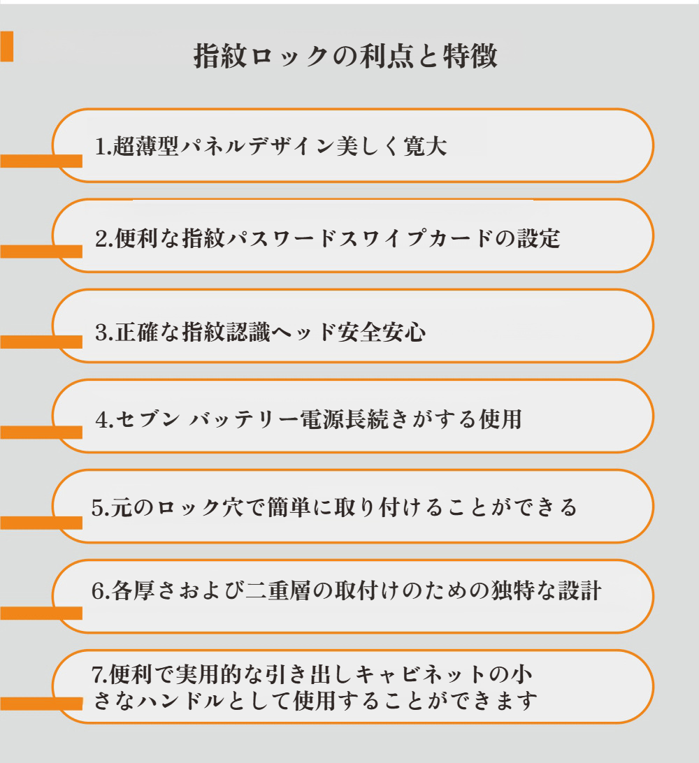 セキュリティ強化スマートロックの使用シーン