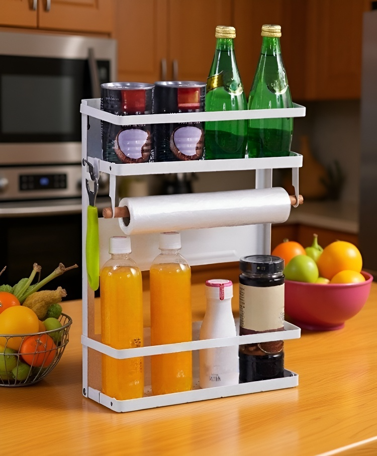 Třípatrový organizér do lednice