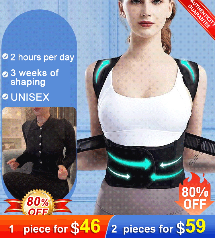 Professional posture correction belt