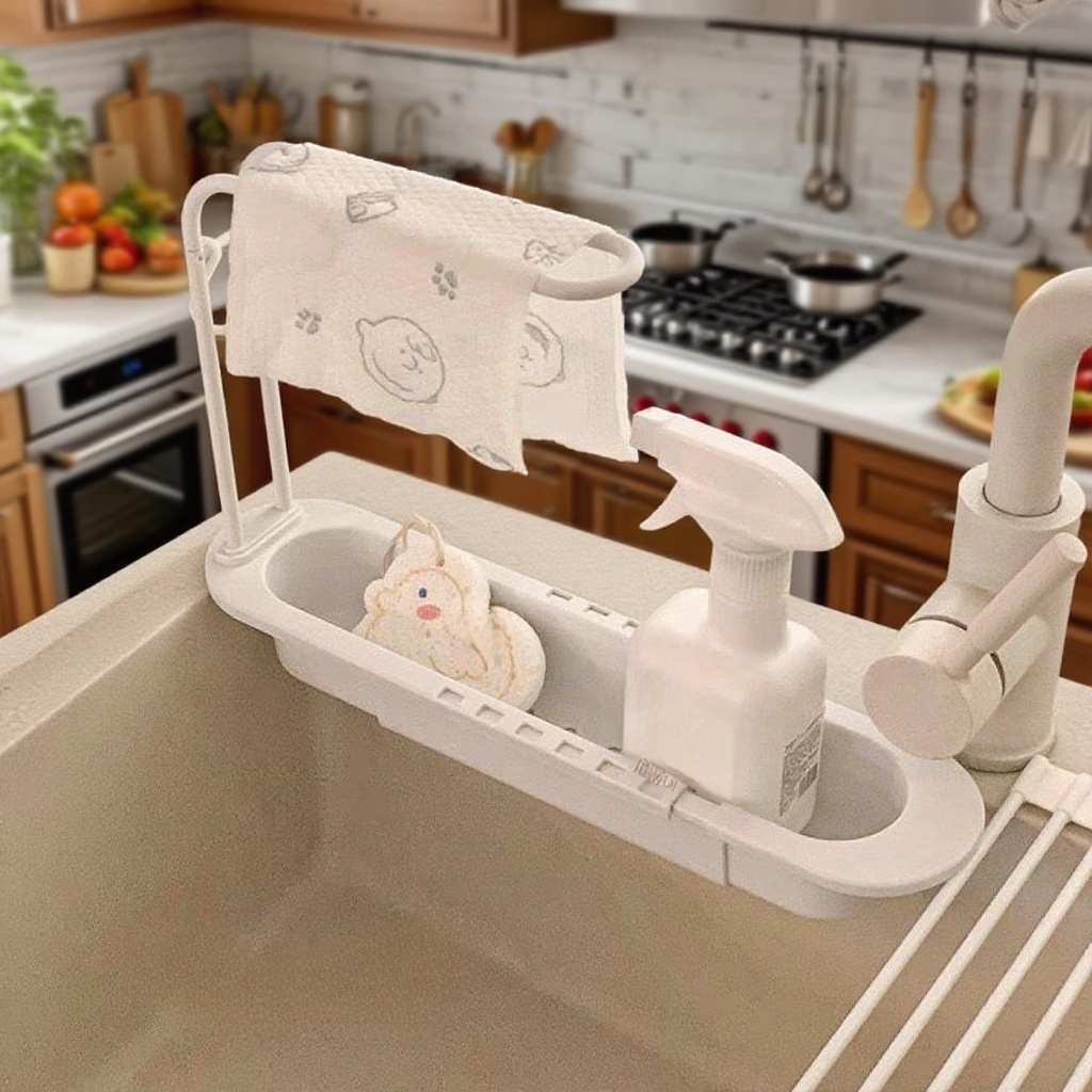 가정용 주방 수납 랙 공간 활용