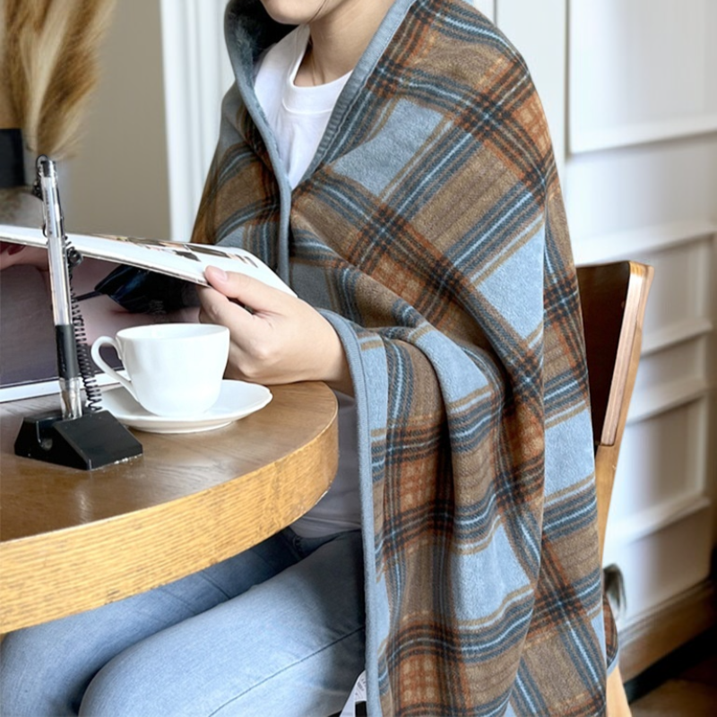 사무실 플란넬 숄 담요