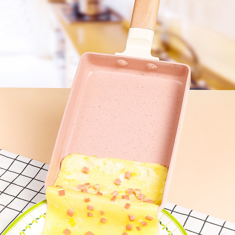 医療石鍋角型卵焼きフライパン