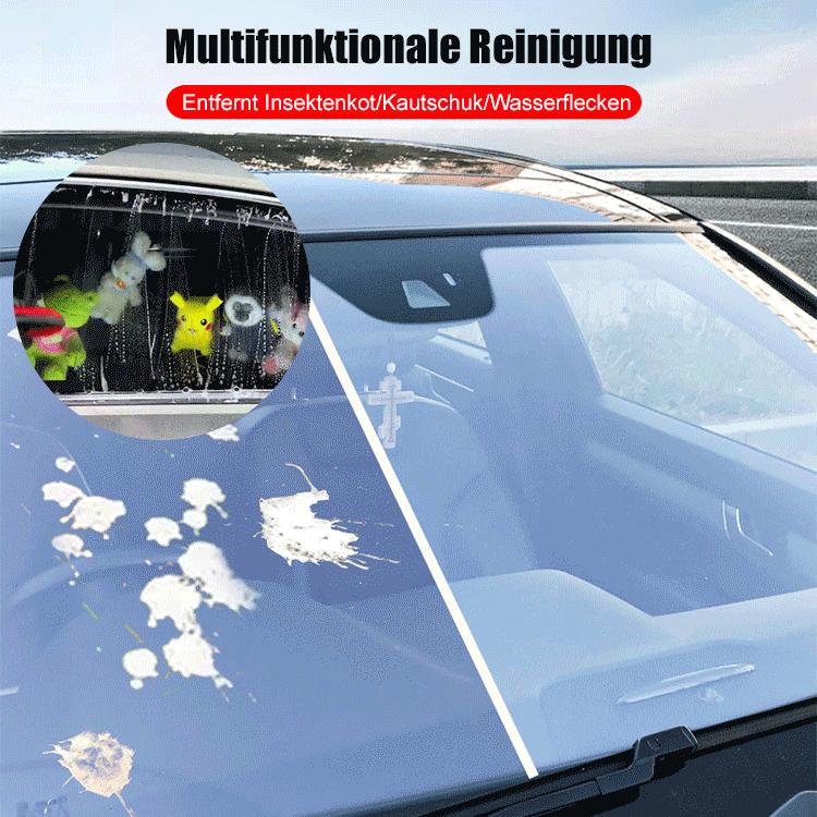 Kraftvoller Reinigungsbürste für Ölfilm auf Autoscheiben