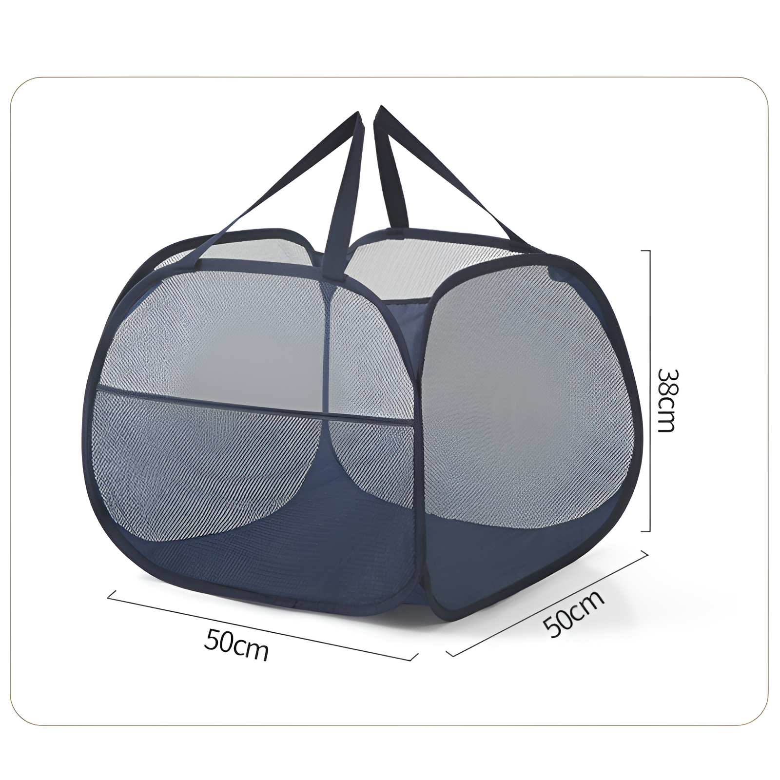 Großer Wäschekorb mit 90 l Fassungsvermögen, faltbarer Aufbewahrungskorb für schmutzige Kleidung, gr