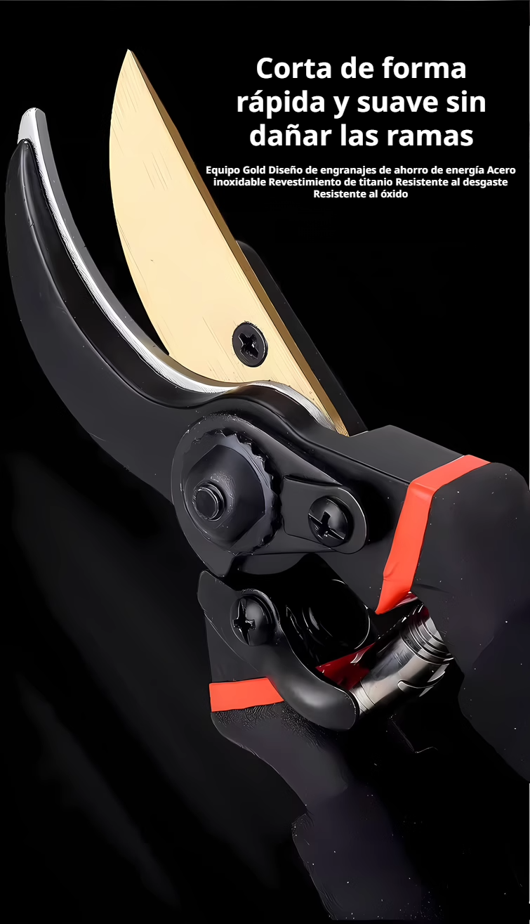 Tijeras de jardinería resistentes y duraderas