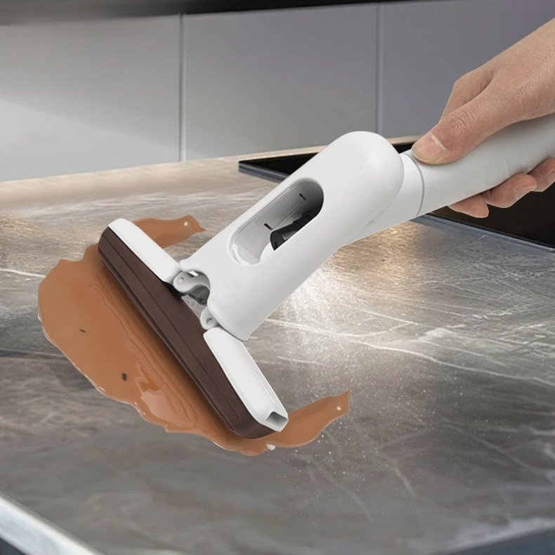 手持免持海綿拖把