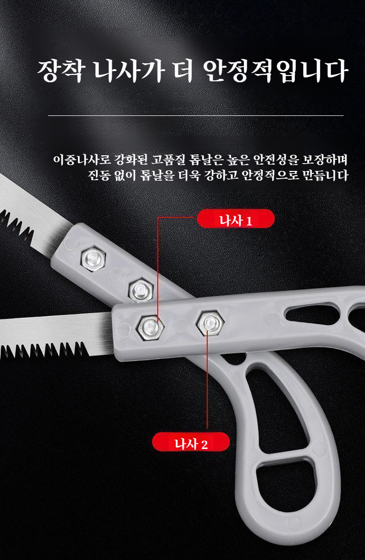 고속 절단 기능의 목공기 톱 클로즈업