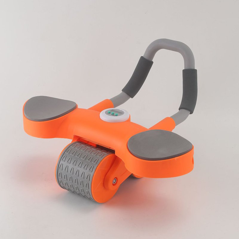 タイマー付自動リバウンド腹筋ローラー