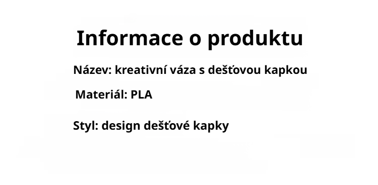 Elegantní váza jako bytový doplněk