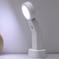 【BONum 博紐】可轉向人體長距離智能感應LED燈充電款(夜燈 轉頭 燈光延長 常亮 三段開關 usb 充電 免拉線)