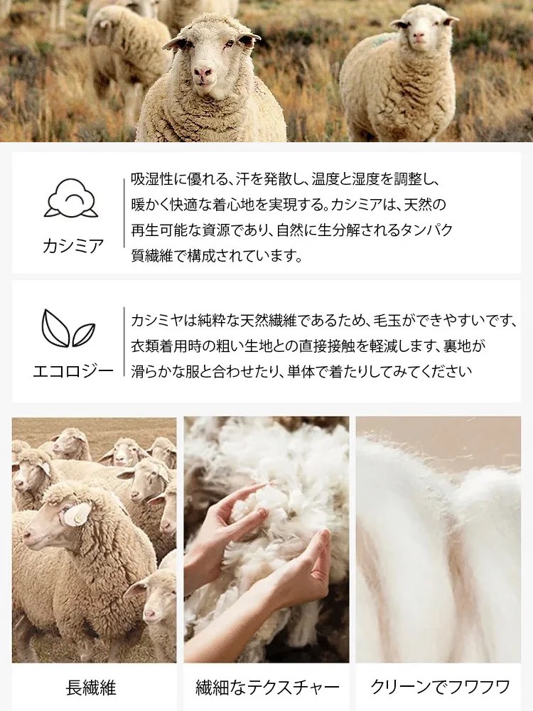 【本日限りの特別価格、100点限定】上品でシンプルな暖かい長袖セーター