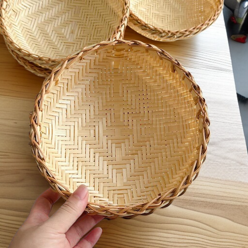 주방 수납용 대나무 쟁반