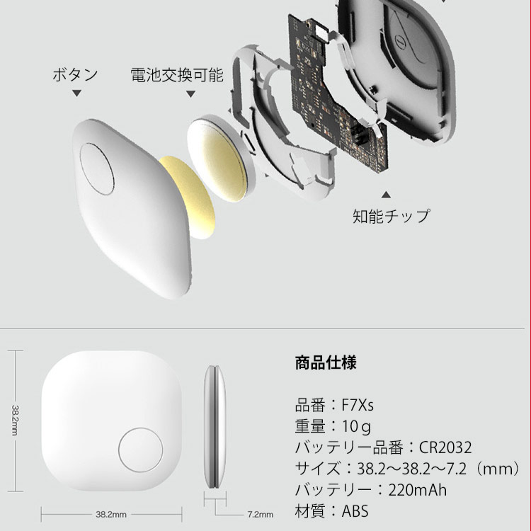 【探し物発見器】落し物  忘れ物  双方向通信  ワンタッチ  位置情報  長時間待機  グループ制御