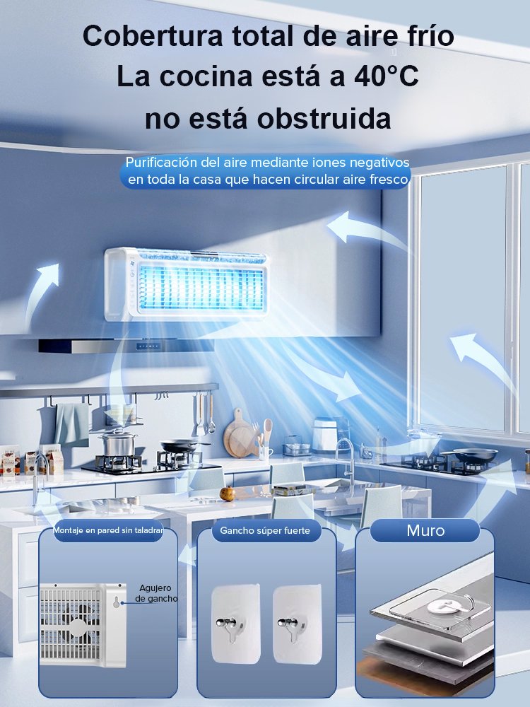 [APF 6.0] Aire acondicionado de pared para uso doméstico, frío y calor.
