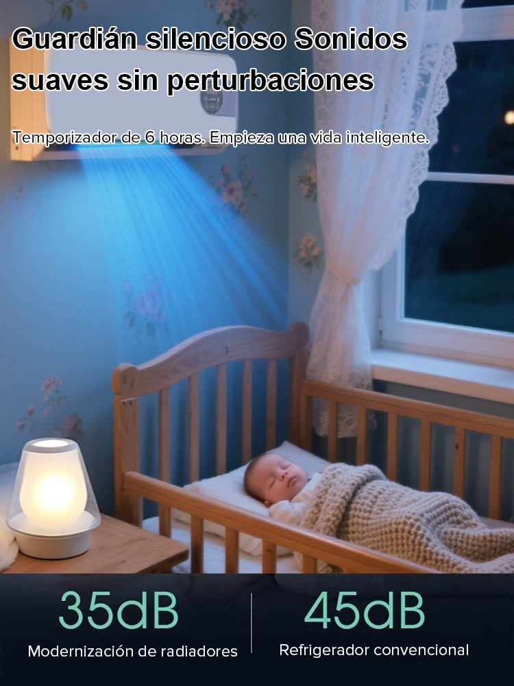 [APF 6.0] Aire acondicionado de pared para uso doméstico, frío y calor.