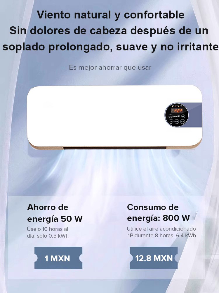 [APF 6.0] Aire acondicionado de pared para uso doméstico, frío y calor.