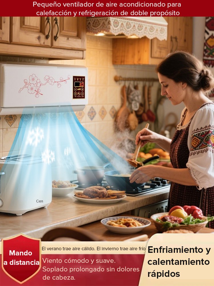 [APF 6.0] Aire acondicionado de pared para uso doméstico, frío y calor.