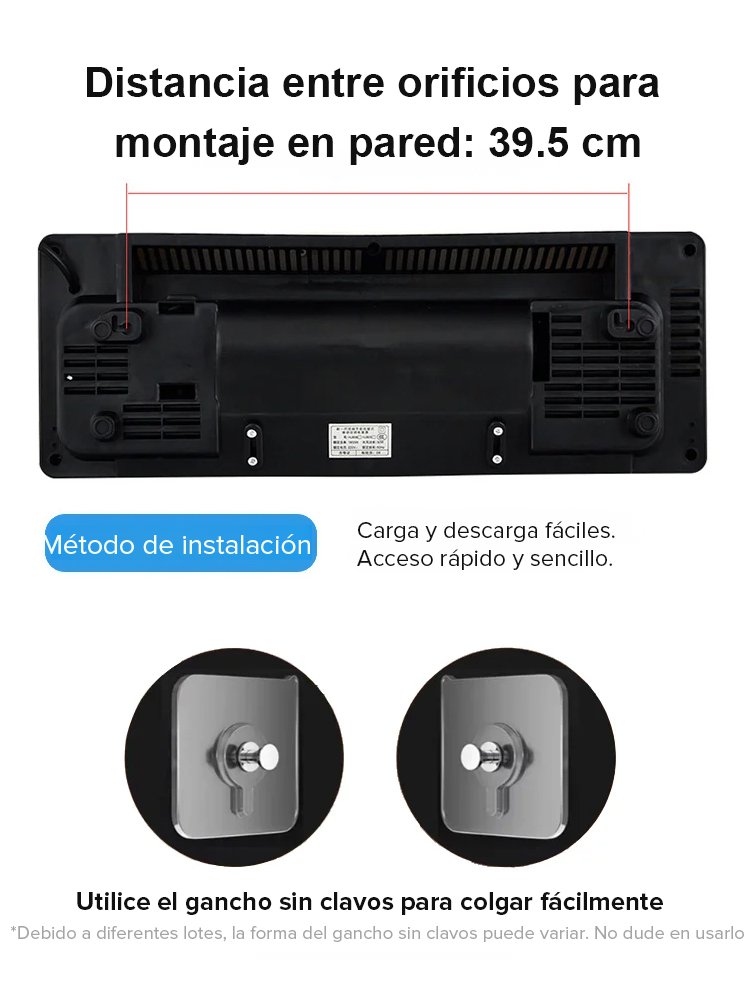 [APF 6.0] Aire acondicionado de pared para uso doméstico, frío y calor.