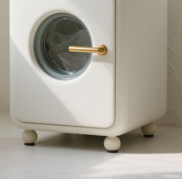 Malá pračka ve vintage stylu 