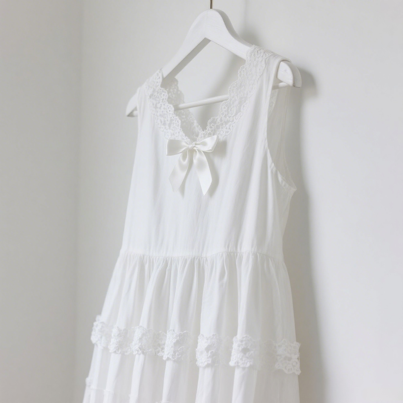 カジュアルなリボンプリンセスドレス