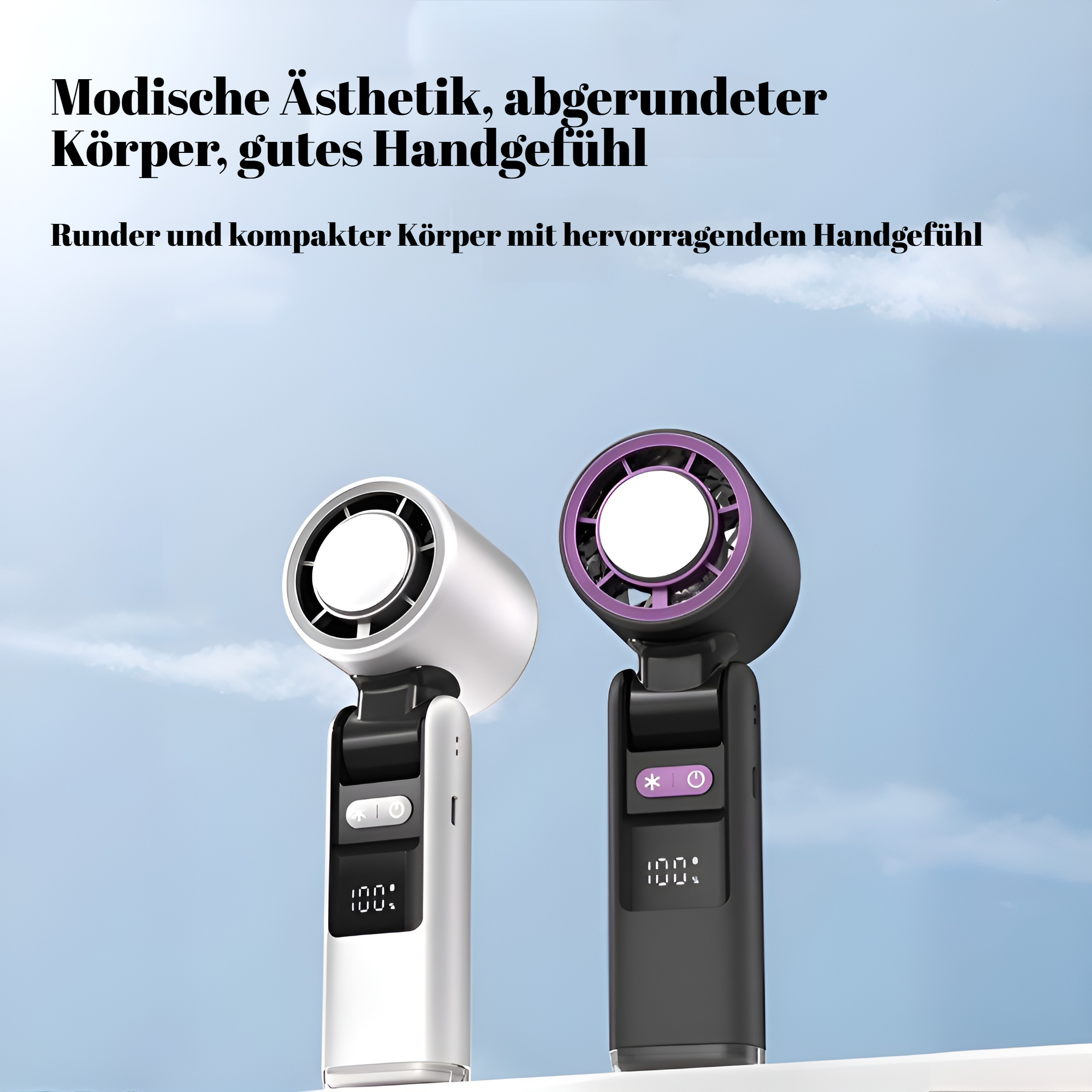 Leistungsstarker kleiner Ventilator für Sommer