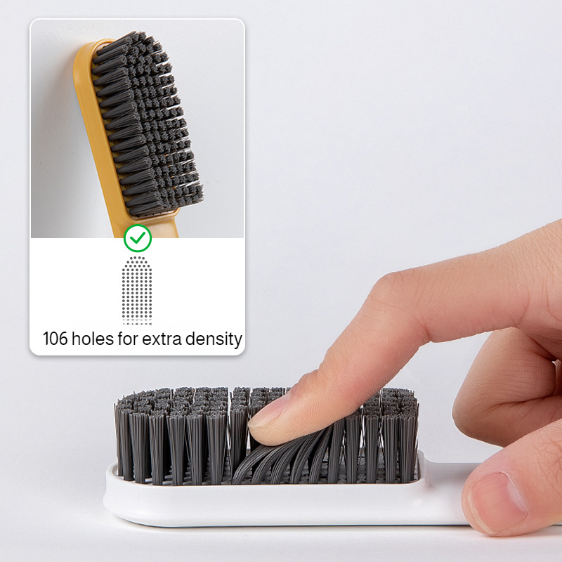 Multi-purpose household cleaning brush for washing shoes, soft bristles do not damage shoes
