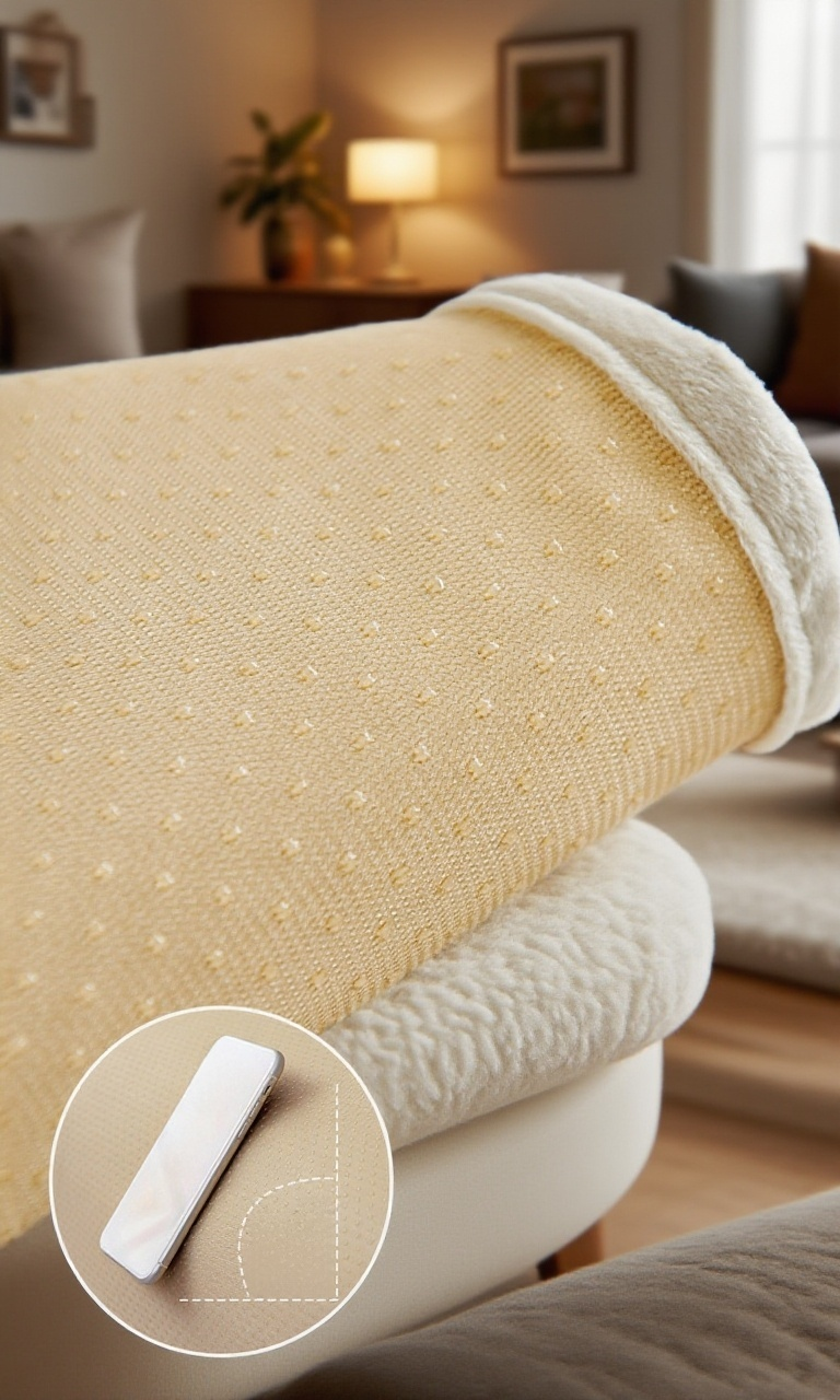 Easy to install thickened sofa cover