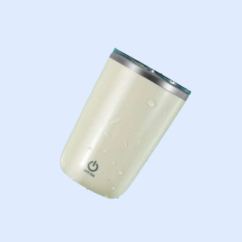 全自動コーヒー撹拌カップ、怠惰なコーヒーカップ、磁気ポータブル充電式電動ステンレススチールウォーターカップ