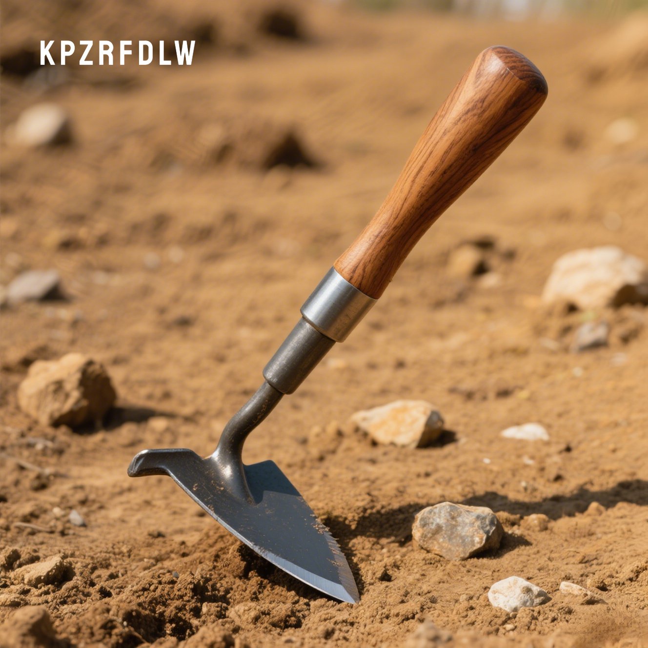 ガーデニングに最適な多機能鍬の使用例