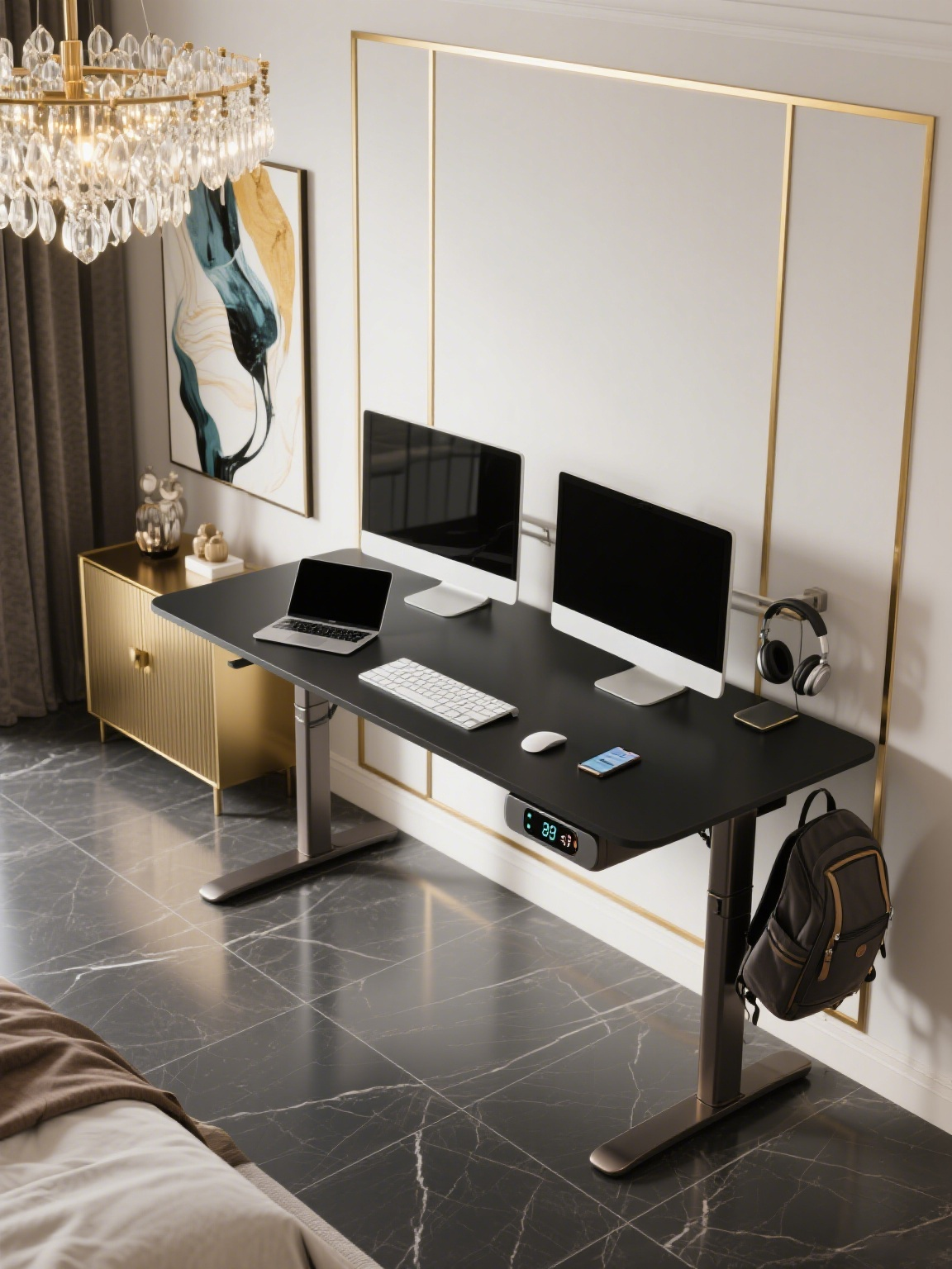 インテリジェント電動昇降デスク