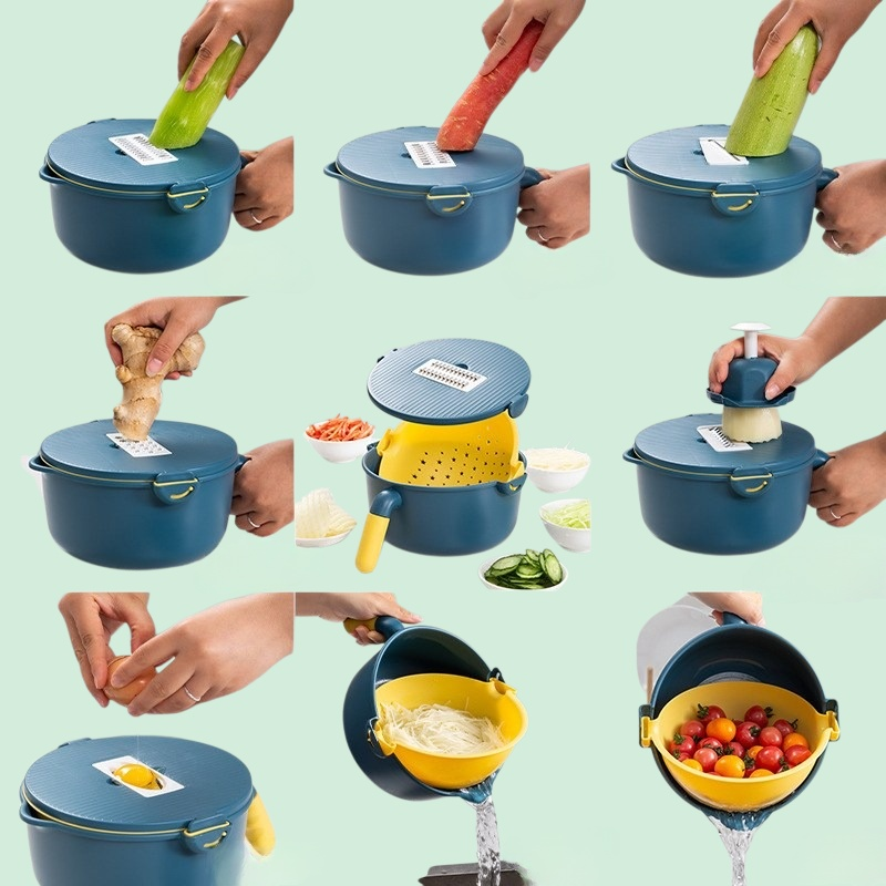 Multifunctional vegetable cutter kitchen supplies household potato shredder