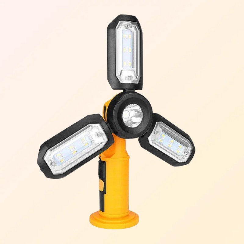 1pc 다기능 내장 배터리 작업등, 야외 유지보수등, 비상등