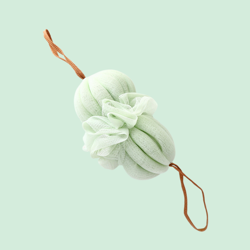 Soft Stretchable Shower Balls Bath Back Rub Bath Flower Bath Towel Bath Scrubs