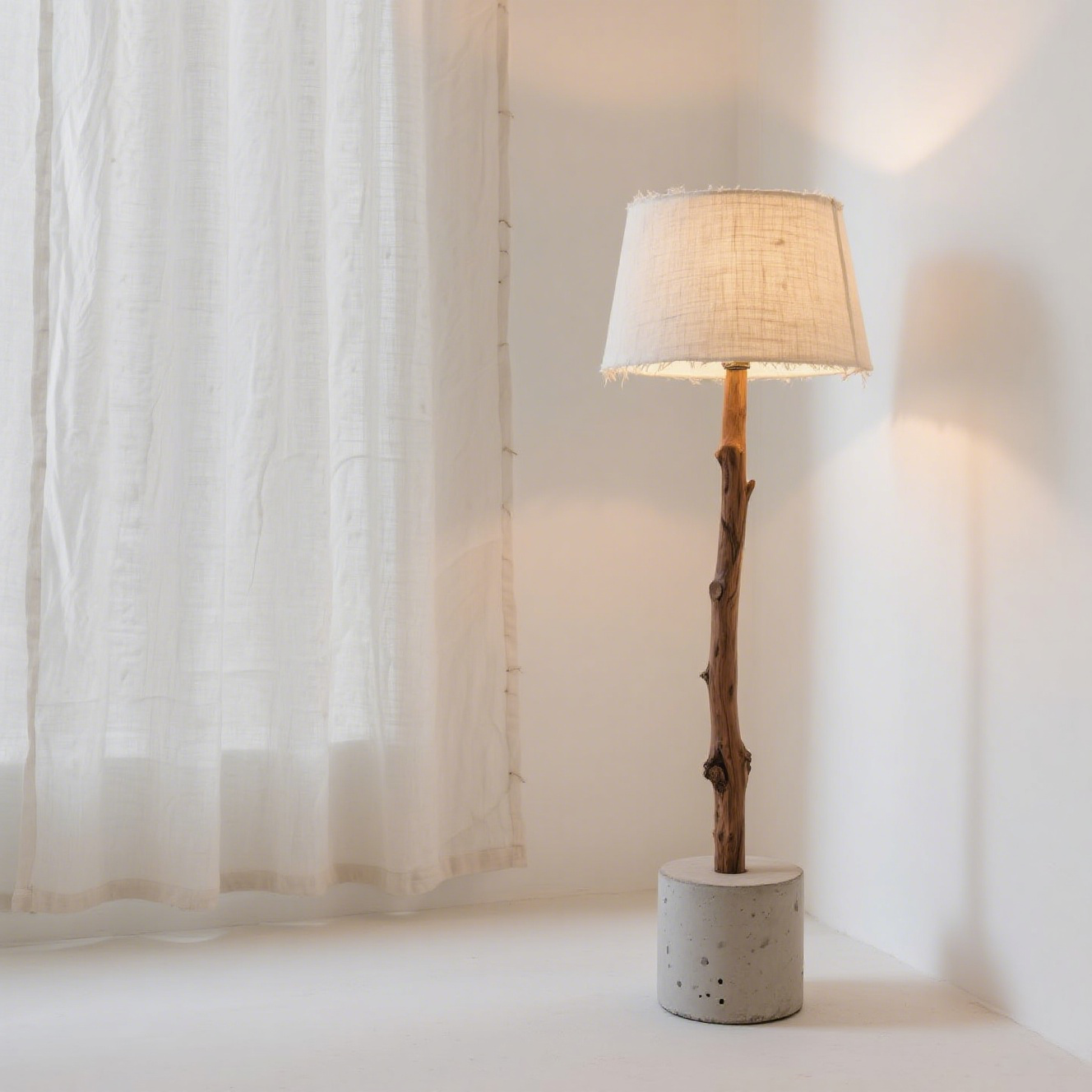 Lámpara de pie vintage para sala de estar, ideal junto al sofá, estilo elegante