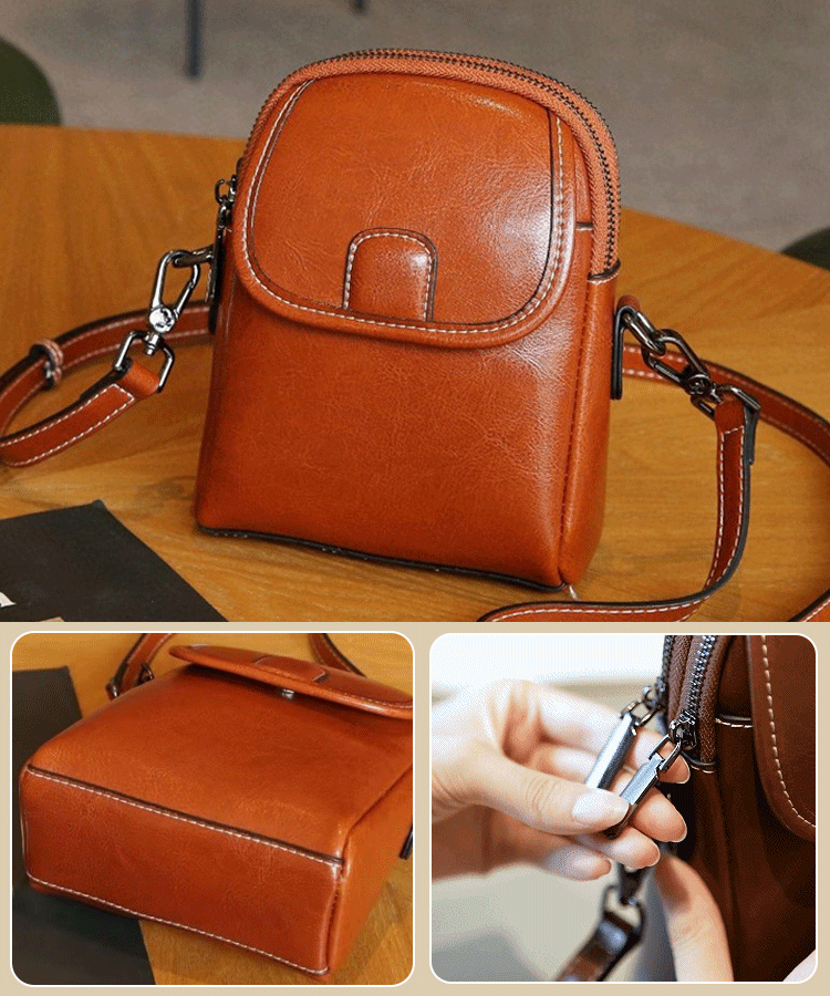 本革ミニバッグ